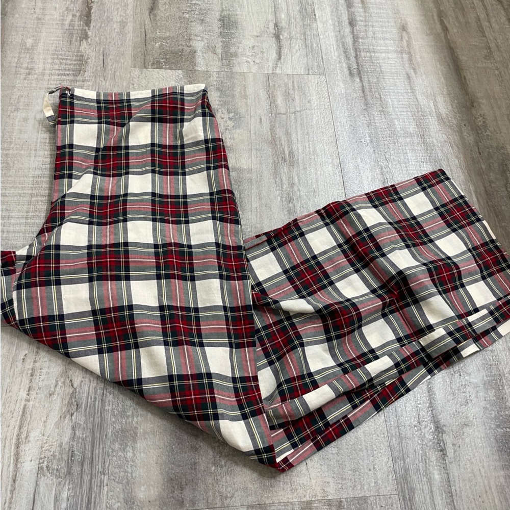 Lauren Ralph Lauren Plaid Cotton Pajama Pants Size Small